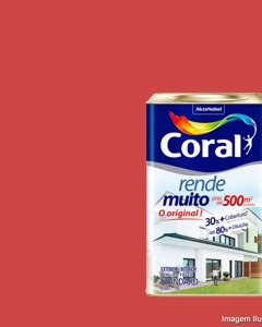 Acrylic Ink Security Red Coral 18L